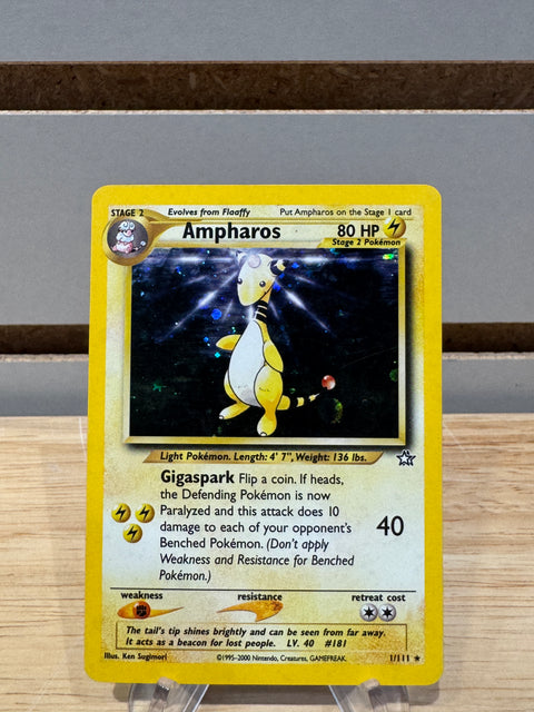 Ampharos - Pokemon Neo Genesis (N1)