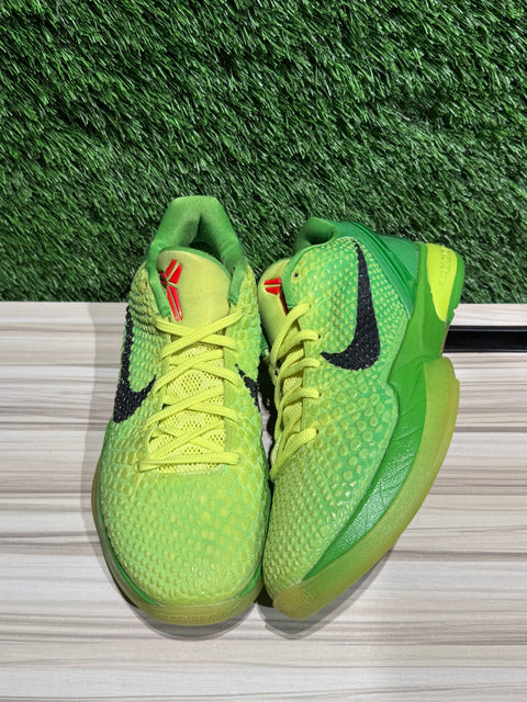 Nike Kobe 6 Protro Grinch (2020) Sz 7M/8.5W