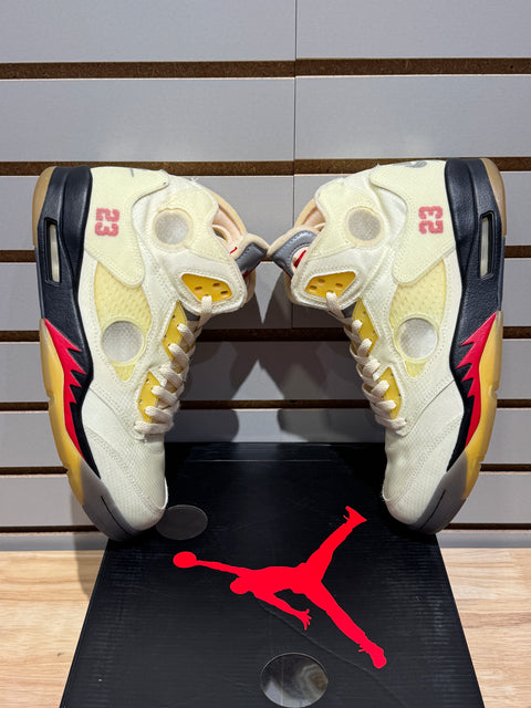 Jordan 5 Retro Off-White Sail Sz 10.5