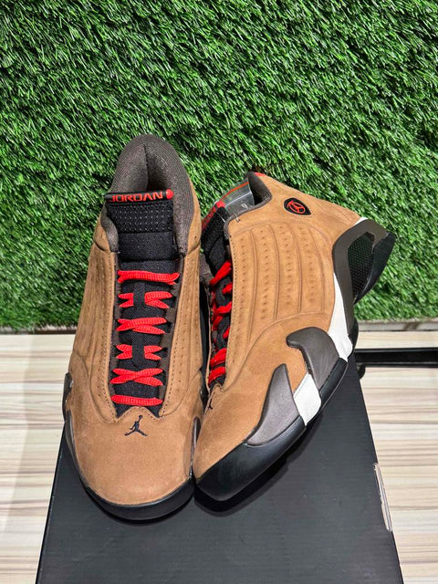 Jordan 14 Retro Winterized Archaeo Brown Sz 8M