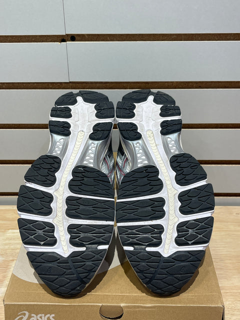 ASICS Gel-Kayano 12.1 Silver Burgundy Sz 10
