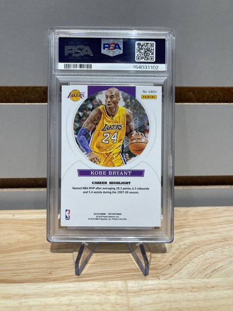 2018 Panini Kobe Bryant Legends #LEG1 PSA 9