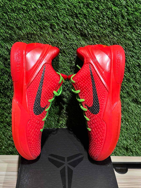 Nike Kobe 6 Protro Reverse Grinch Sz 8.5M.,