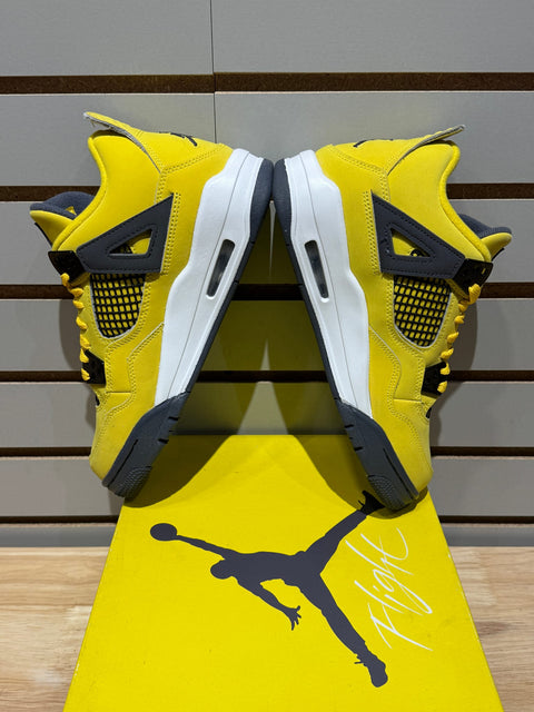 Jordan 4 Retro Lightning (2021) (GS) Sz 6Y