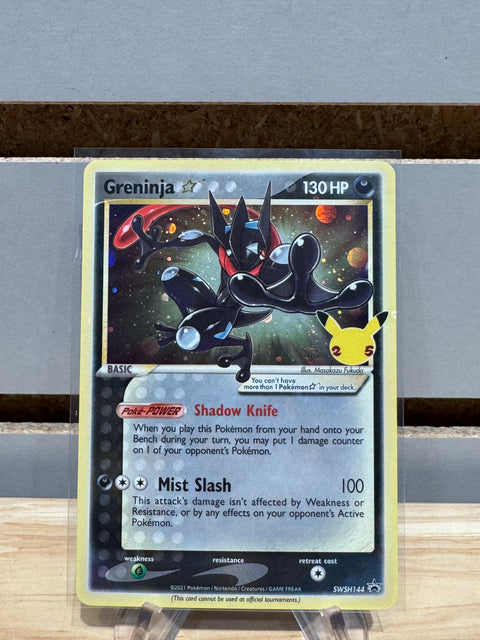 Pokémon Greninja Star - SWSH: Sword & Shield Promo Cards (SWSD) SWSH: Sword & Shield Promo Cards