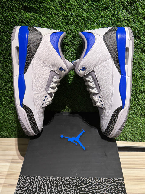 Jordan 3 Retro Racer Blue Sz 11.5M