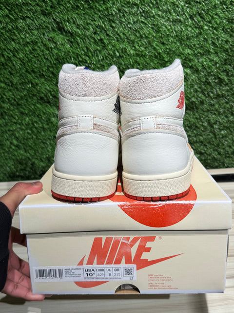 Jordan 1 Retro High Rare Air Sail Cinnabar (Women's) Sz 9M