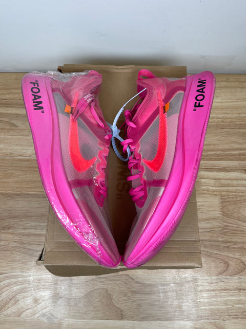 Off White Pink Zoomfly Sz 14