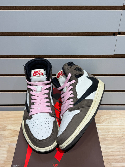 Jordan 1 Retro High OG SP Travis Scott Mocha Sz 8