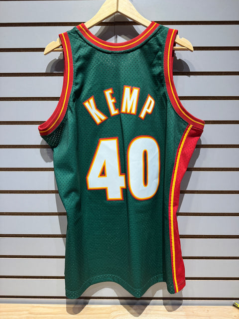 Seattle Sonics Kemp Mitchell and Ness Swingman Jersey