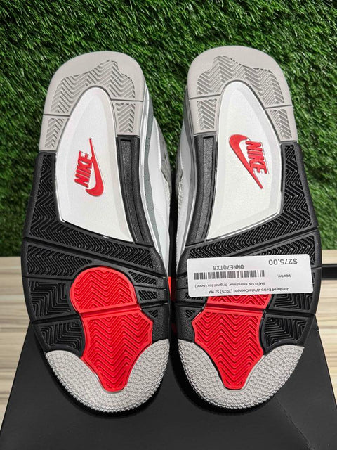 Jordan 4 Retro White Cement (2025) Sz 9M
