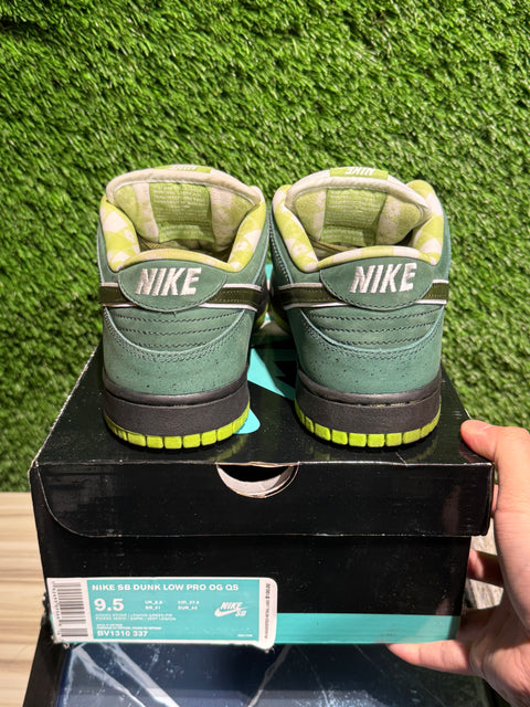 Nike SB Dunk Low Concepts Green Lobster (Special Box) Sz 9.5M