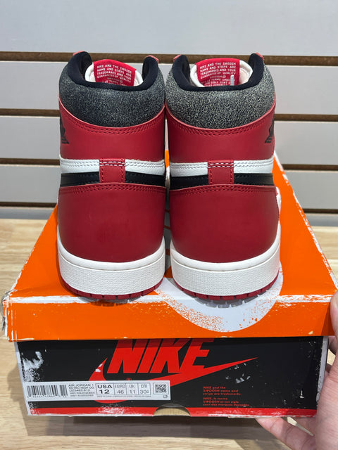 Jordan 1 Retro High OG Chicago Lost and Found Sz 12