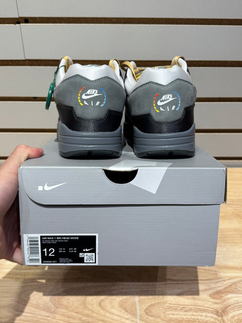 Nike Air Max 1 .SWOOSH Low Poly Big Head Mode Sz 12