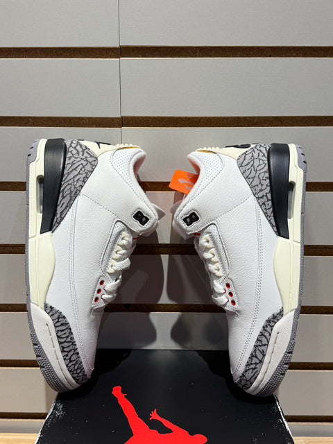 Jordan 3 Retro White Cement Reimagined Sz 6.5M