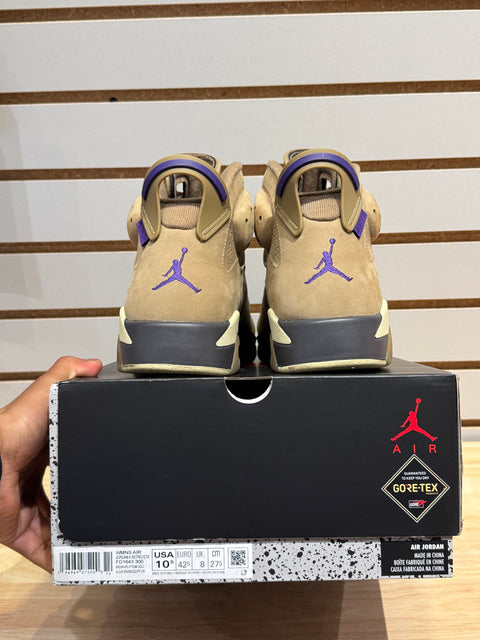 Jordan 6 Retro Gore-Tex Brown Kelp (Women's) Sz 9M