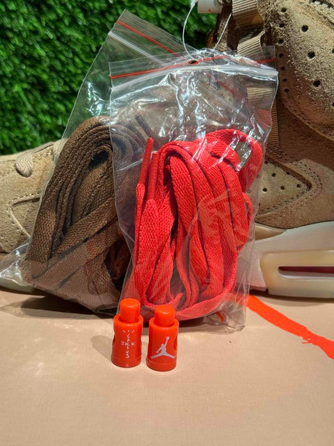 Jordan 6 Retro Travis Scott British Khaki Sz 8.5M