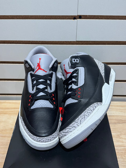 Jordan 3 Retro OG Black Cement (2024) Sz 10