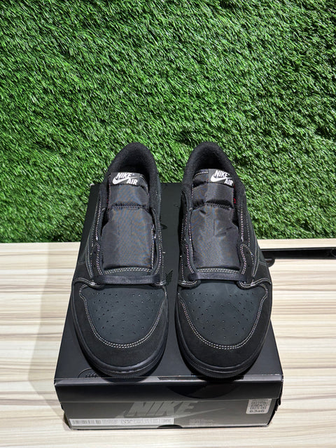 Jordan 1 Retro Low OG SP Travis Scott Black Phantom Sz 12