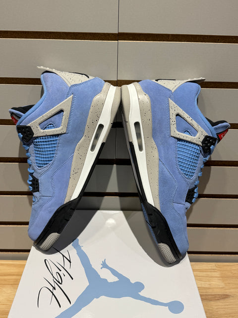 Jordan 4 Retro University Blue Sz 11.5