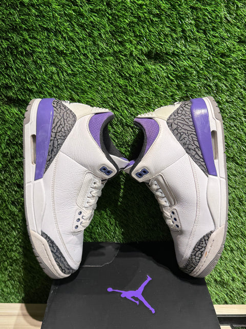 Jordan 3 Retro Dark Iris Sz 8M