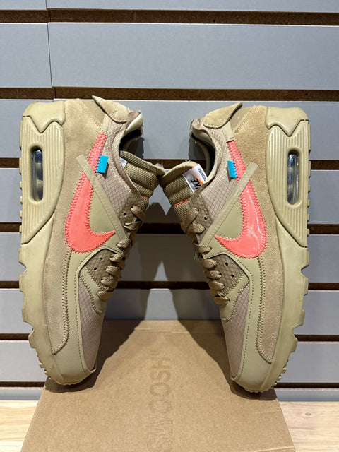 Nike Air Max 90 Off-White Desert Ore Sz 9.5