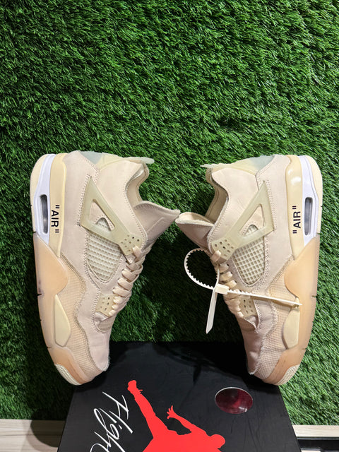 Jordan 4 Retro Off-White Sail (Women's) Sz 9.5M/11W