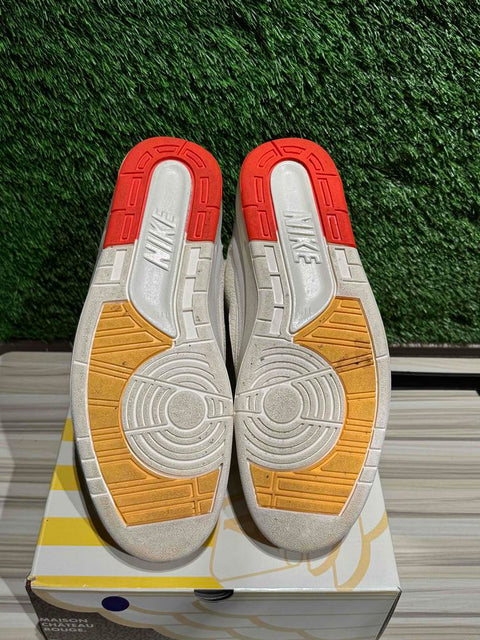 Jordan 2 Retro SP Maison Chateau Rouge Sz 11.5M