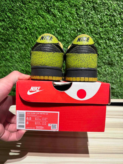 Nike Dunk Low Retro QS Halloween Skull Sz 6.5M.
