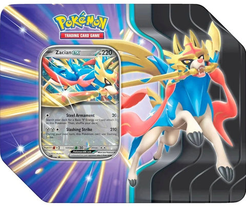 Pokèmon Slashing Legends Zacian Tin