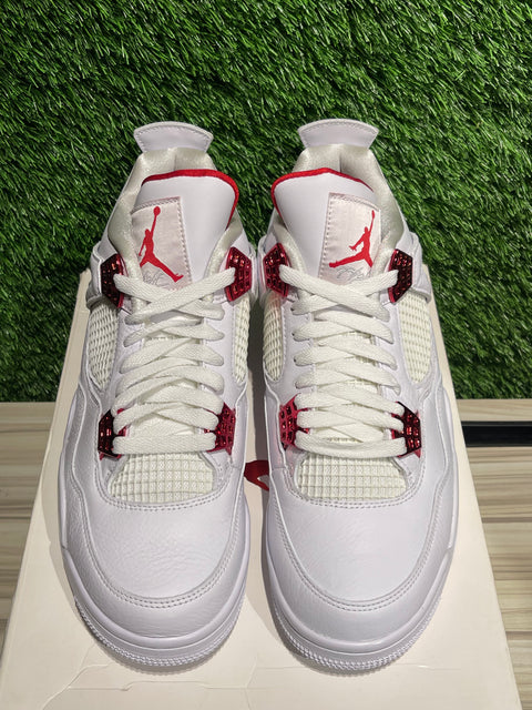 Jordan 4 Retro Metallic Red Sz 10M