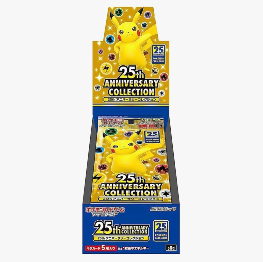 Pokémon 25th Anniversary Collection Booster Box - S8a: 25th