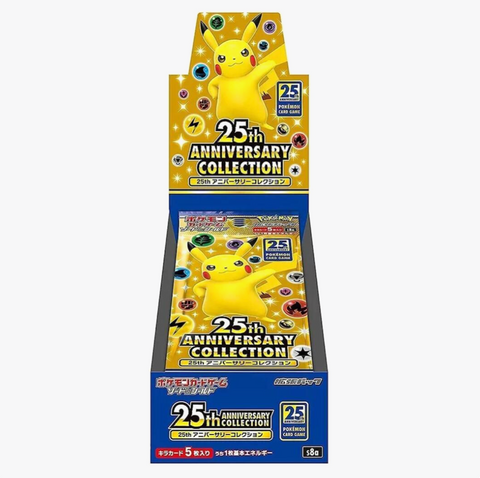 Pokémon 25th Anniversary Collection Booster Box - S8a: 25th Anniversary Collection (S8a)