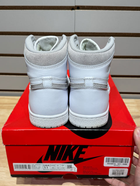 Jordan 1 Retro High '85 Neutral Grey Sz 11