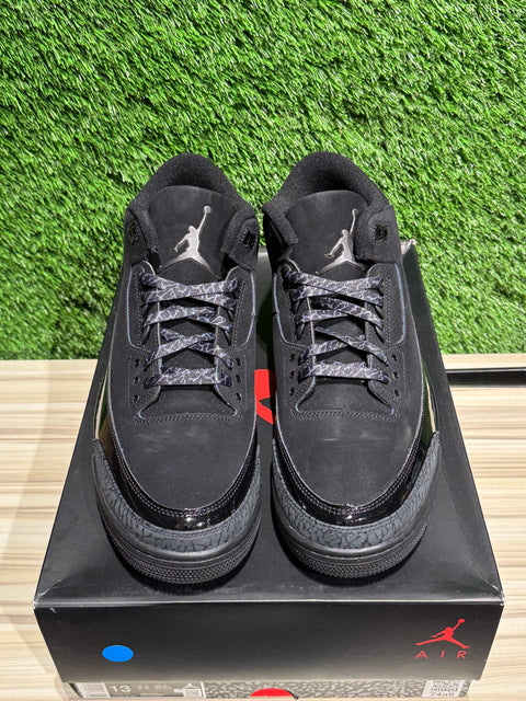 Jordan 3 Retro Black Cat (2025) Sz 13M