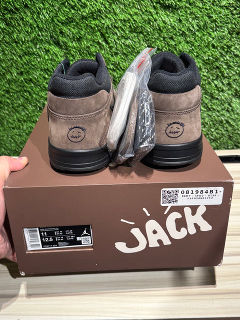 Jordan Jumpman Jack TR Travis Scott Dark Mocha Sz 11