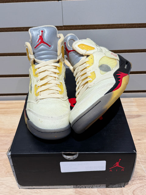 Jordan 5 Retro Off-White Sail Sz 8