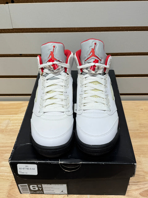 Jordan 5 Retro Fire Red 2013 (GS) Sz 6.5Y