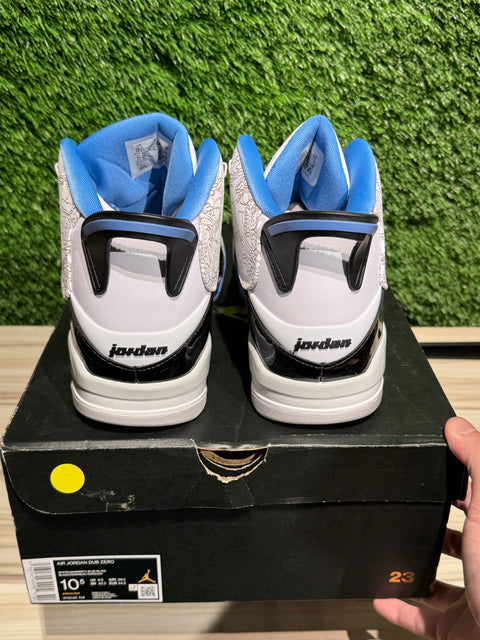 Jordan Dub Zero Legend Blue Sz 10.5