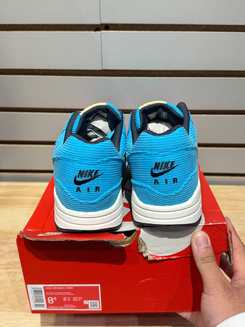 Nike Air Max 1 Corduroy Baltic Blue Sz 8.5