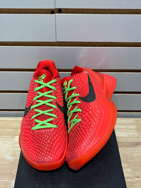 Nike Kobe 6 Protro Reverse Grinch Sz 6M
