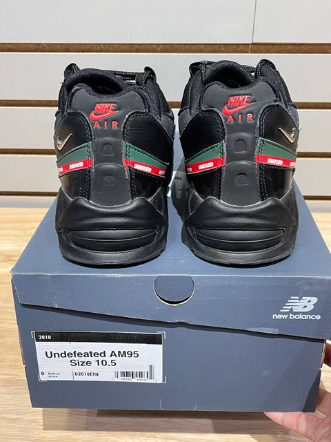 Nike Air Max 95 SP Undefeated Black Sz 10.5