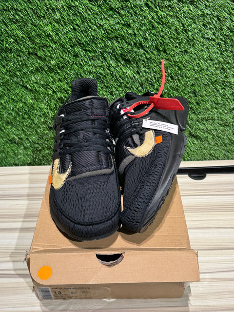 Nike Air Presto Off-White Black (2018) Sz 13M