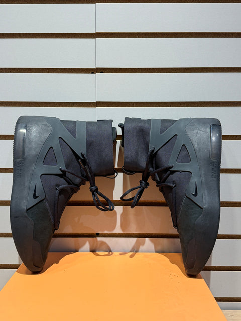 Nike Air Fear of God 1 Triple Black Sz 12