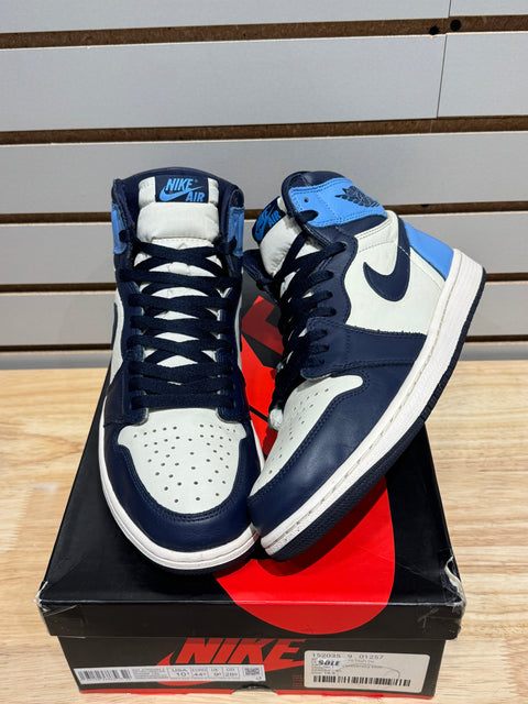 Jordan 1 Retro High Obsidian Sz 10.5