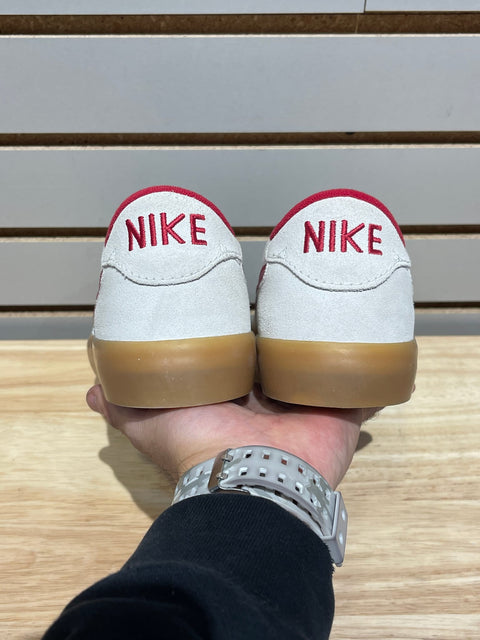 Nike SB Heritage Vulc Summit White Cardinal Red Sz 9.5