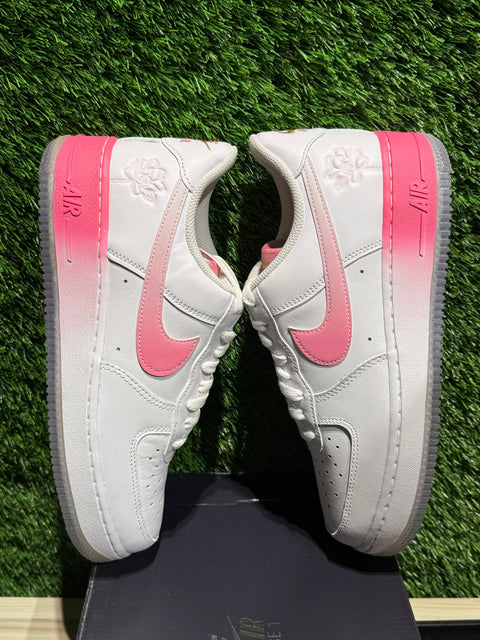 Nike Air Force 1 Low '07 PRM San Francisco Chinatown Lotus Flower Sz 7.5M