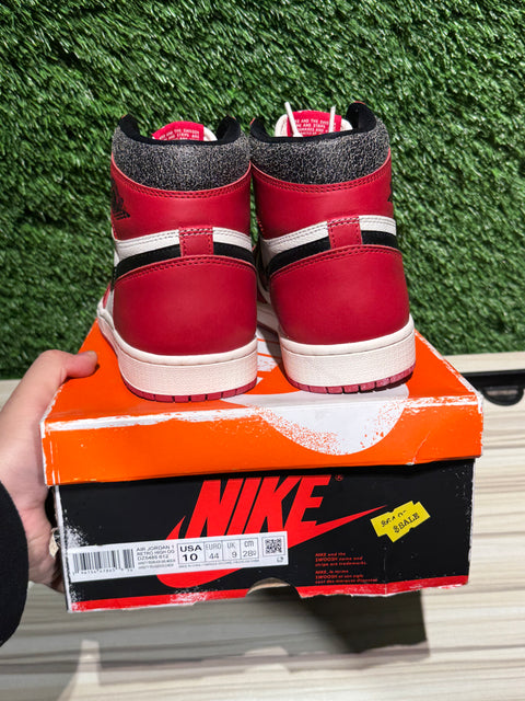 Jordan 1 Retro High OG Chicago Lost and Found Sz 10M