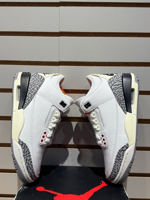 Jordan 3 Retro White Cement Reimagined Sz 6M