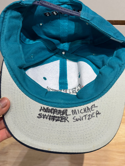 Vintage 1990's Ken Griffey JR Seattle Mariners Boeing Promo Snapback Hat